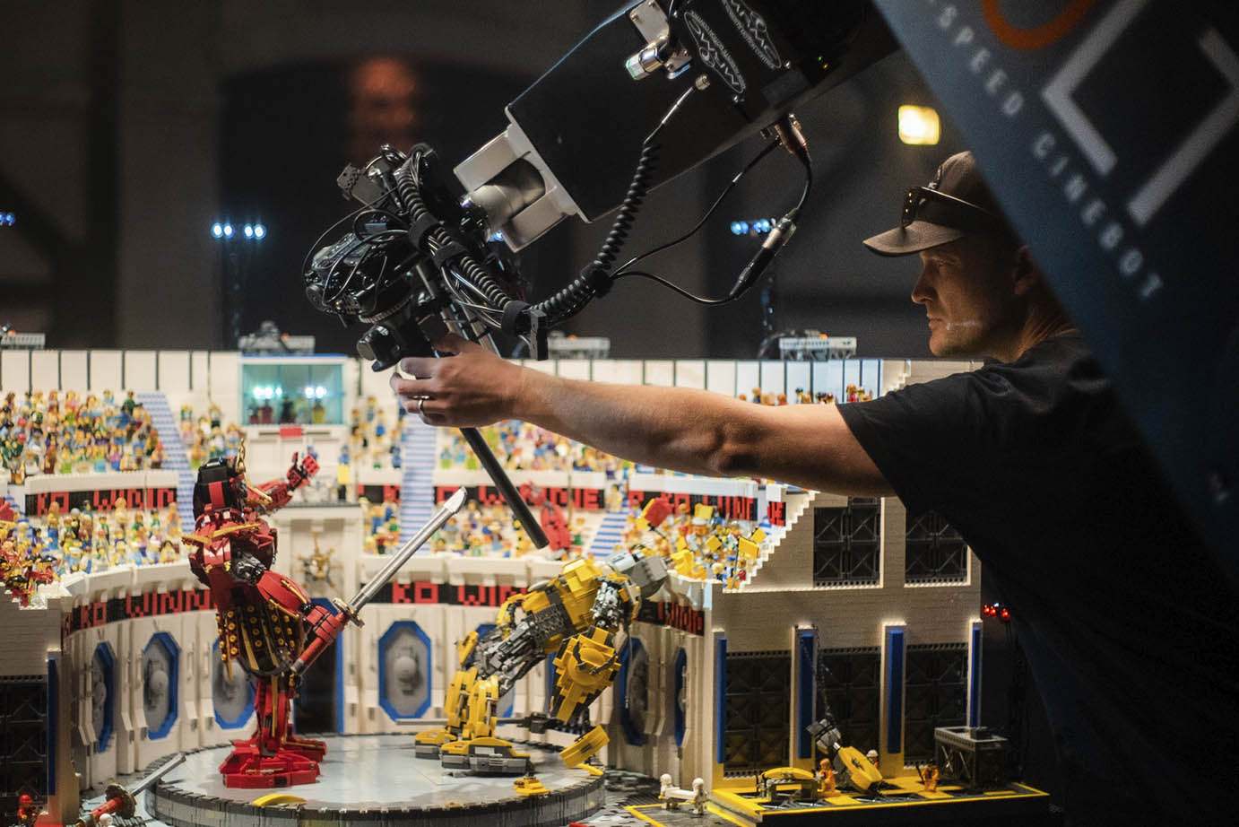 BOLT Motion Control Robot & Tracks studio view 12