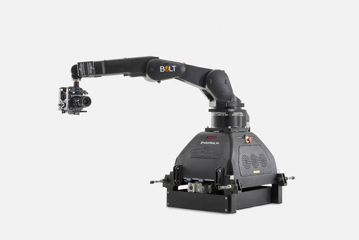 BOLT Jr+ Motion Control Robot & Tracks studio view 3
