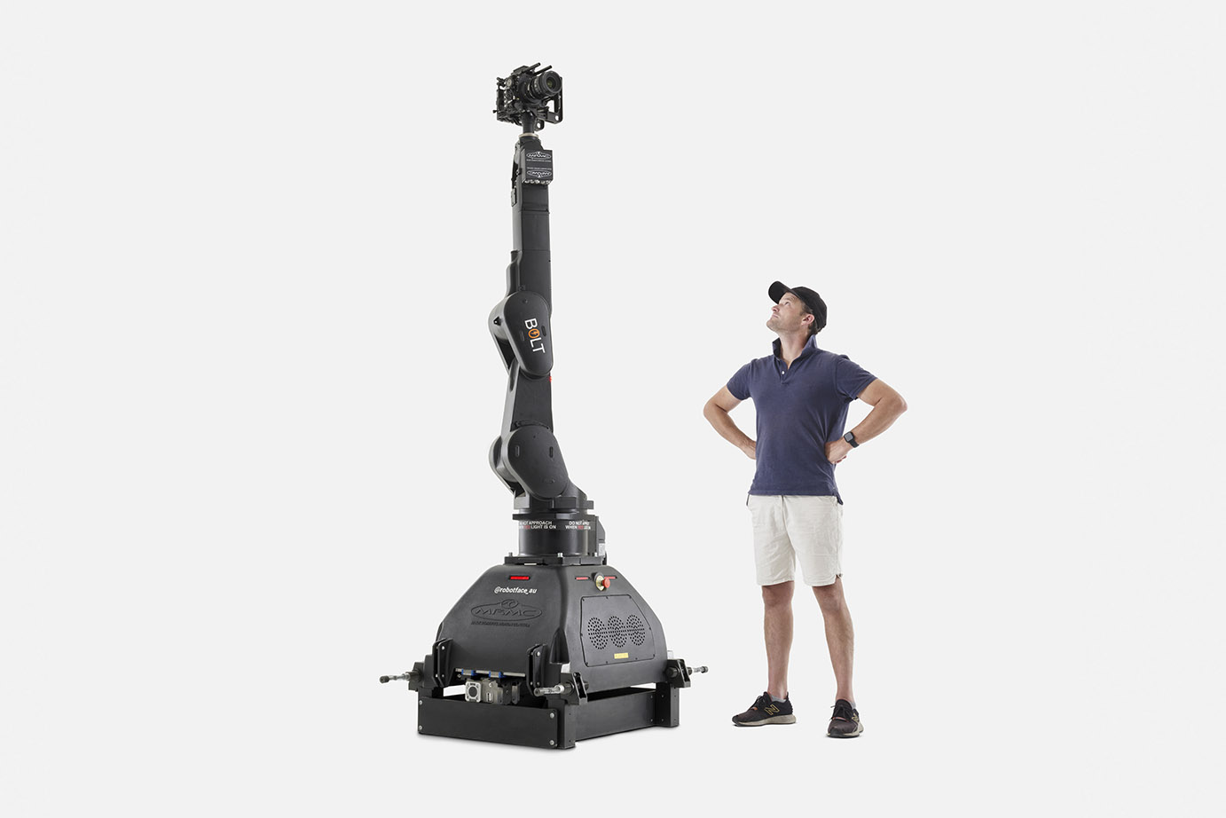 BOLT Jr+ Motion Control Robot & Tracks studio view 5