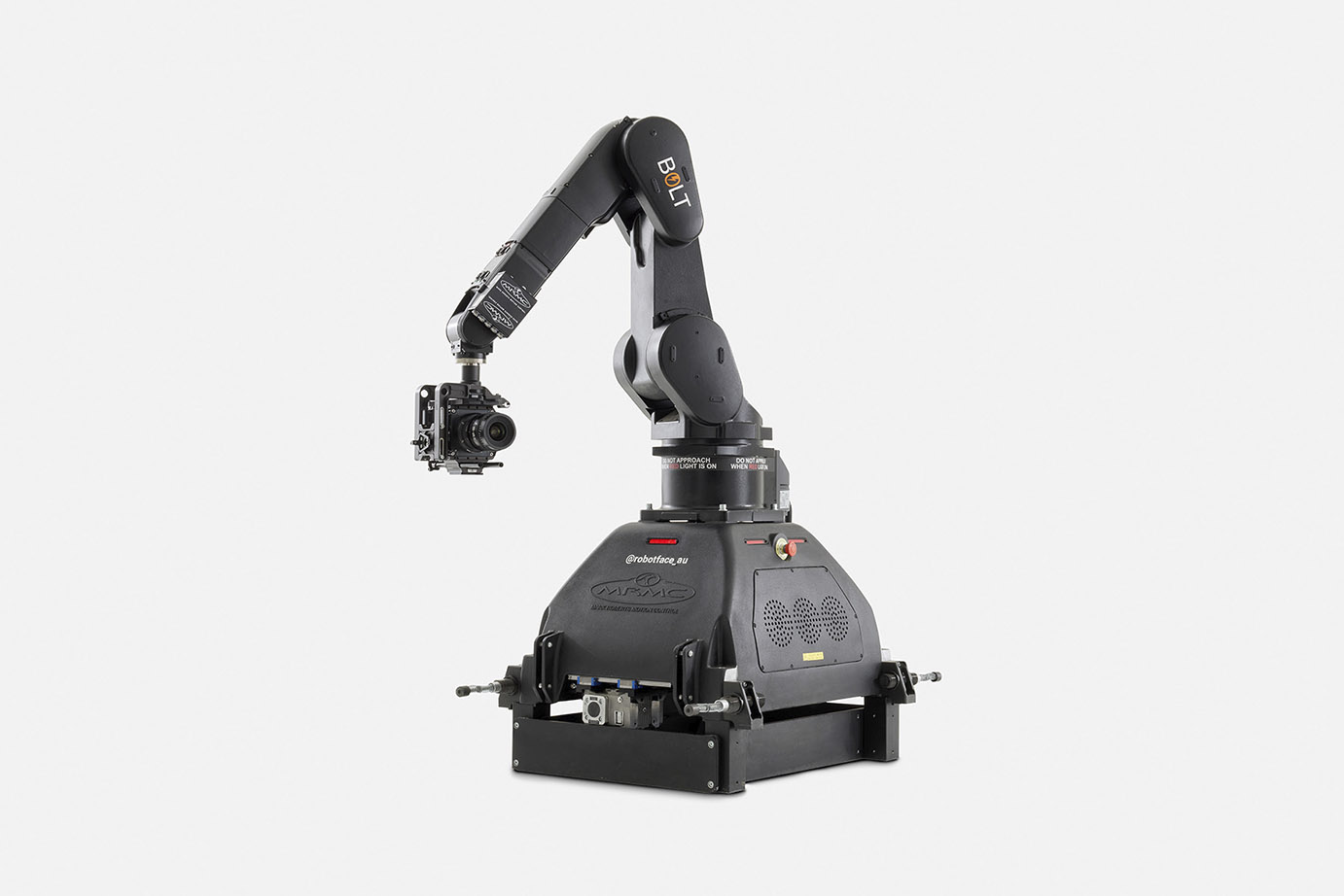 BOLT Jr+ Motion Control Robot & Tracks studio view