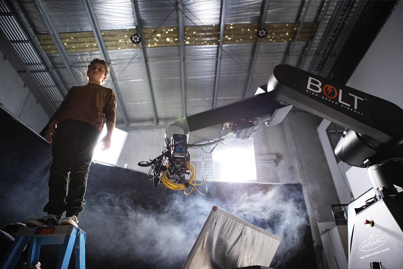 BOLT Motion Control Robot & Tracks studio view 9