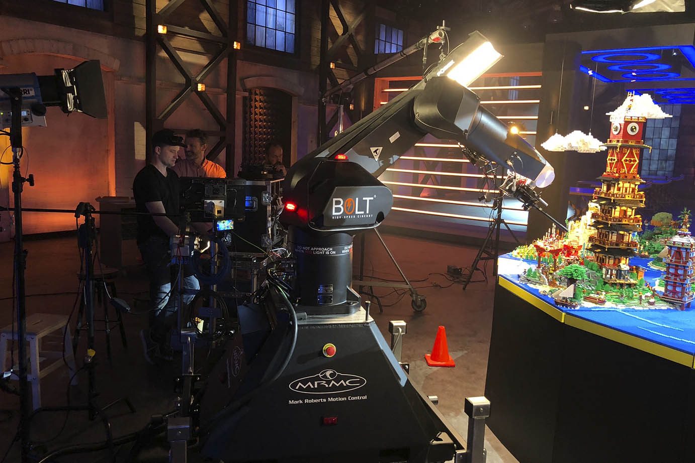 BOLT Motion Control Robot & Tracks studio view 6
