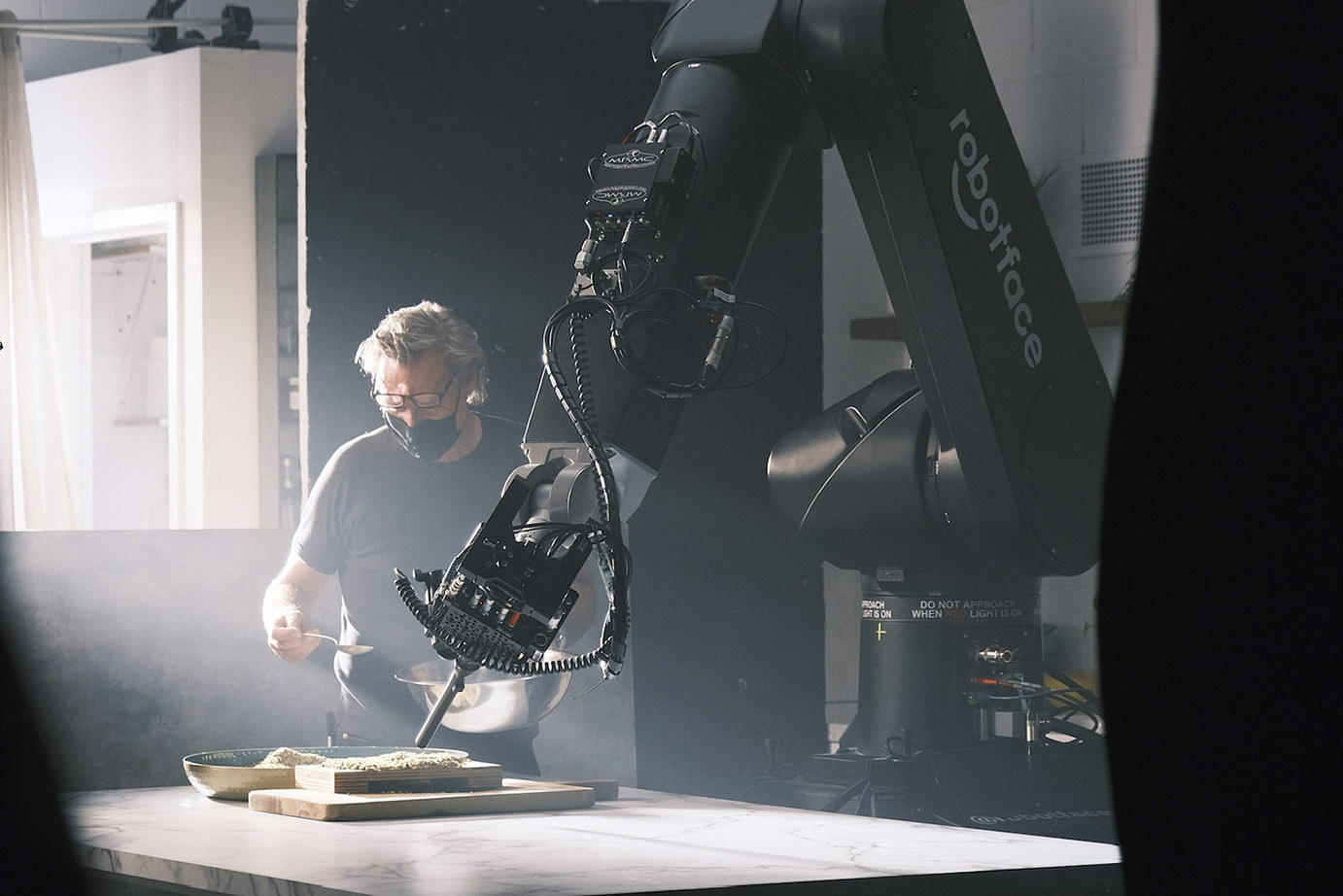 BOLT Motion Control Robot & Tracks studio view 2