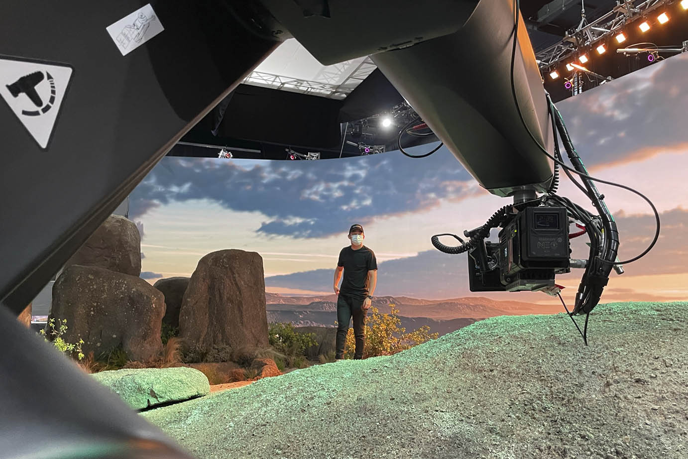 BOLT Motion Control Robot & Tracks studio view 11