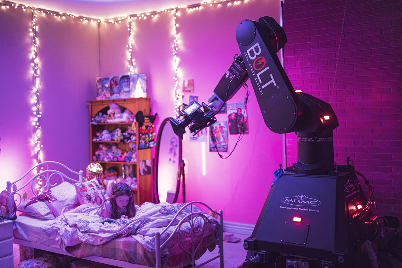 BOLT Motion Control Robot & Tracks studio view 4