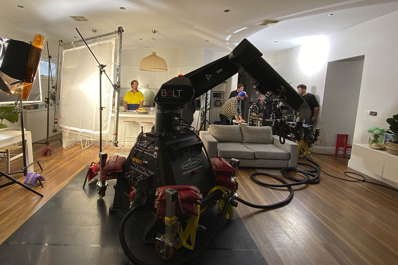 BOLT Motion Control Robot & Tracks studio view 7