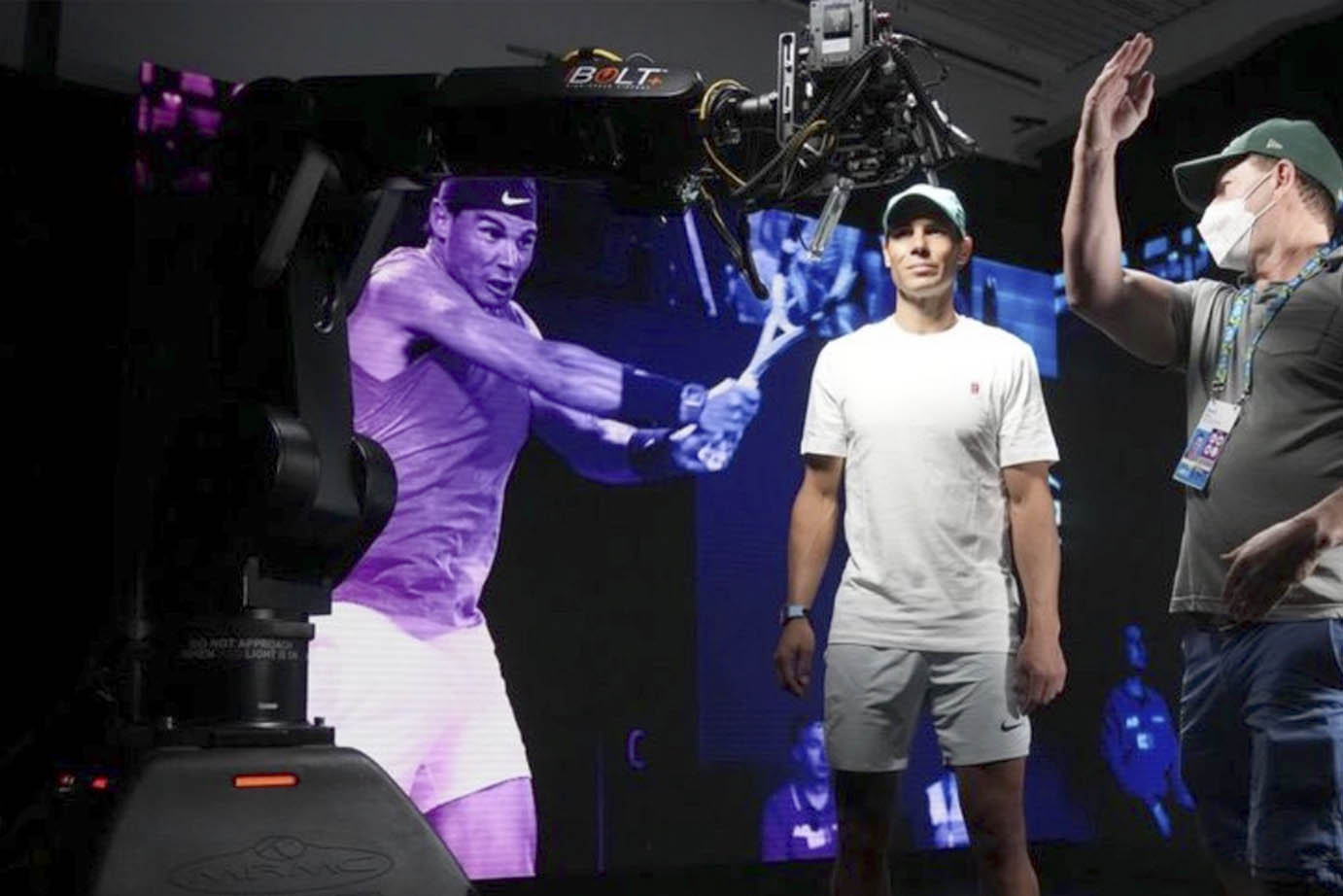BOLT Jr+ Motion Control Robot & Tracks studio view 2