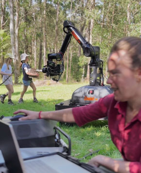 Cinebot Mini in Lorne